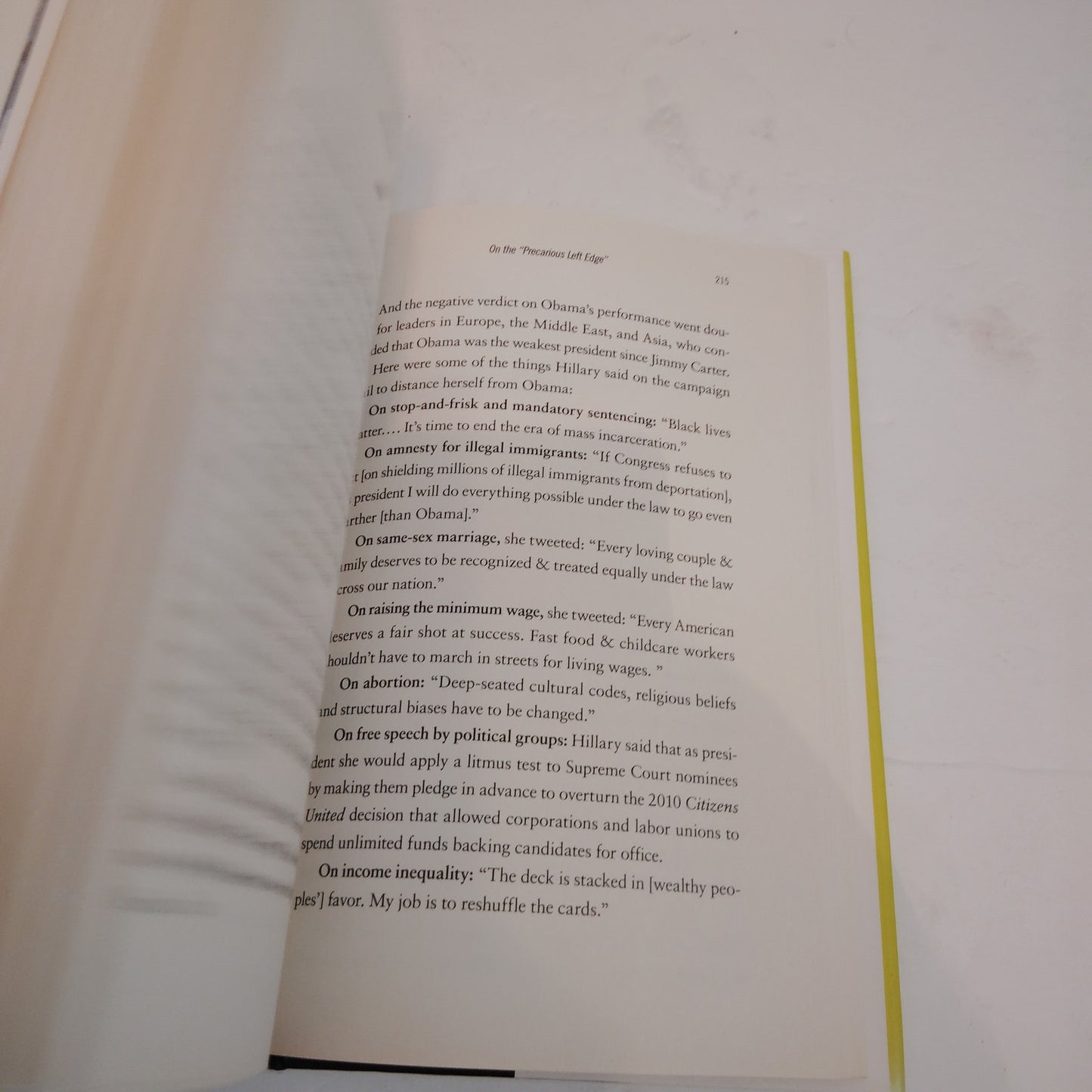 Unlikeable The Problem with Hillary 2015 Hardcover LN First Edition Date Noted