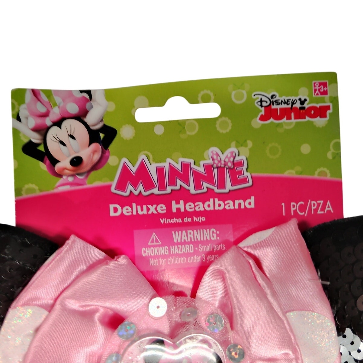 4 Assorted Mouse Ears Headbands – Ages 3+, Adjustable Fit