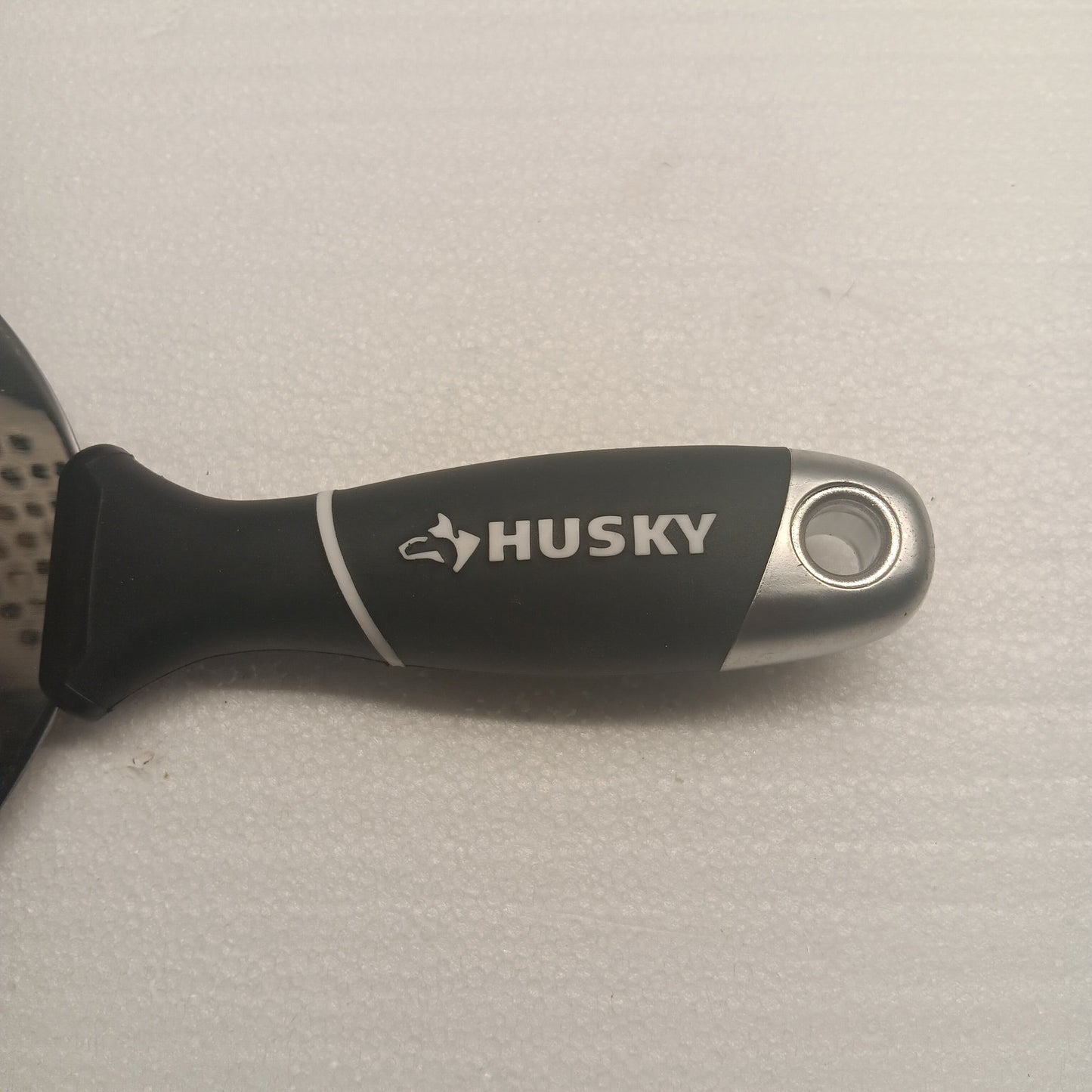 Husky 6" Stainless Steel Joint Knife Drywall Tool - Hammer End Soft Grip