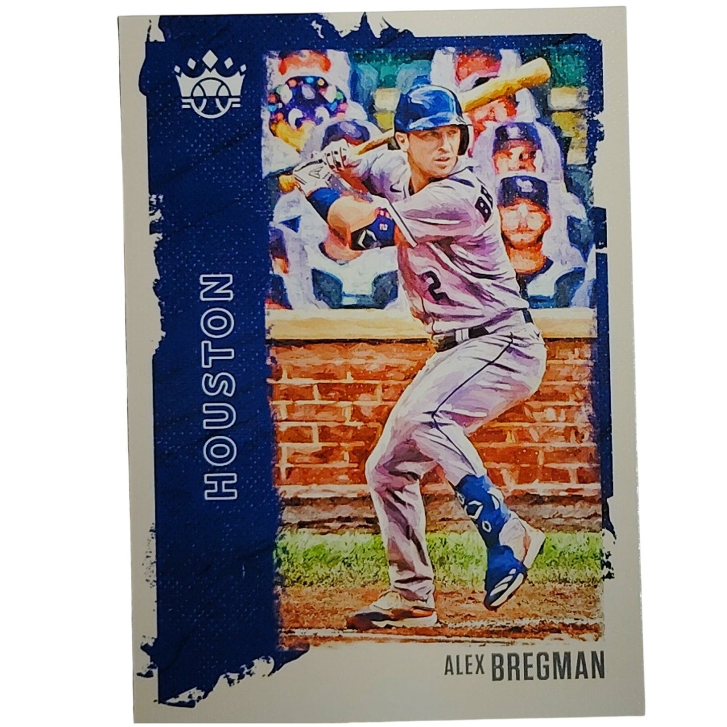 2021 Panini Diamond Kings Alex Bregman, 3B, VG/EX, Card #81, Houston Astros