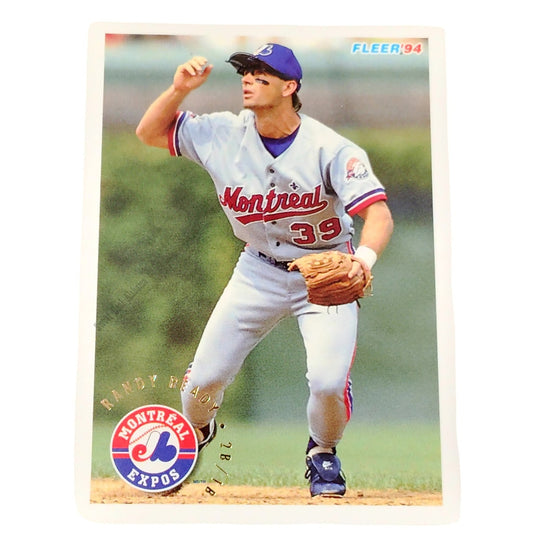 Randy Ready, Montreal Expos, #547, 1994 Fleer Baseball Collector's Card