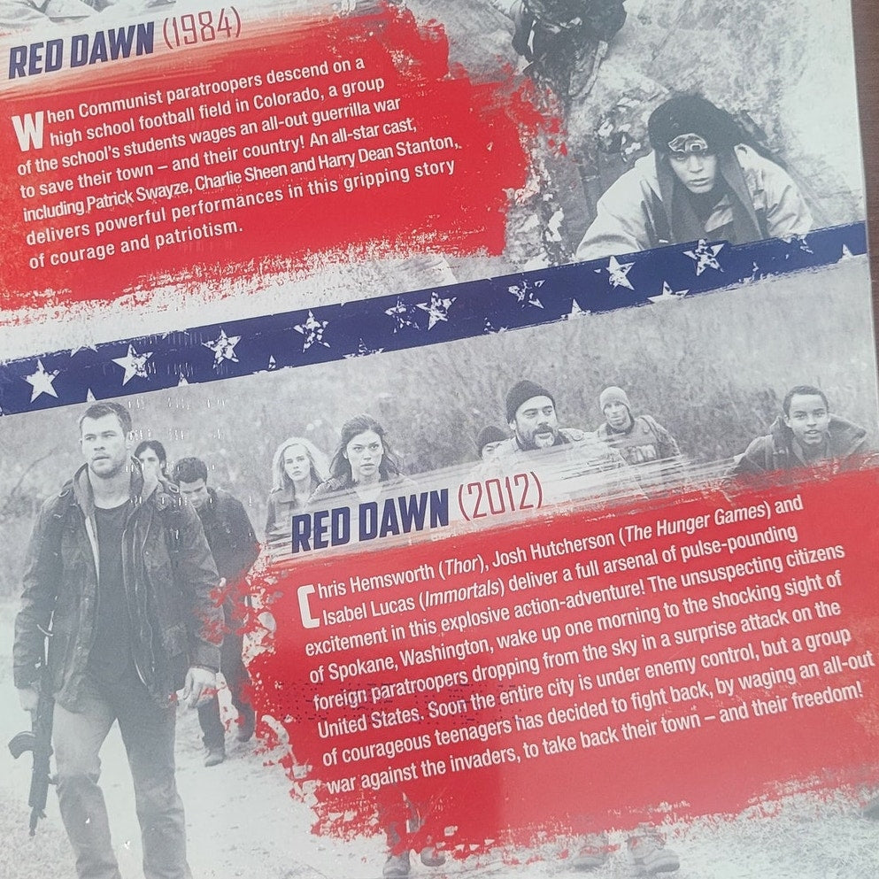 Red Dawn (1984 / 2012) Double Feature DVD – Action War Drama Collection