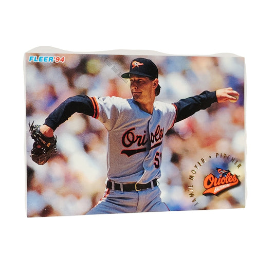 Jamie Moyer, Baltimore Orioles, #11,  Fleer 1994 Baseball Collector's Card