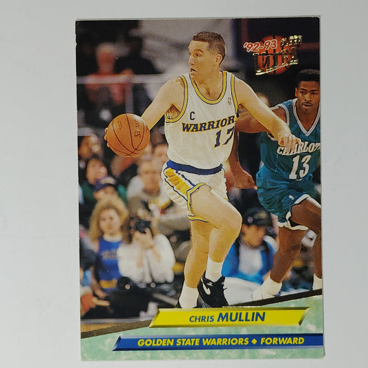 1992-93 Ultra Chris Mullin #67 Golden State Warriors Guard - NBA Hall of Fame