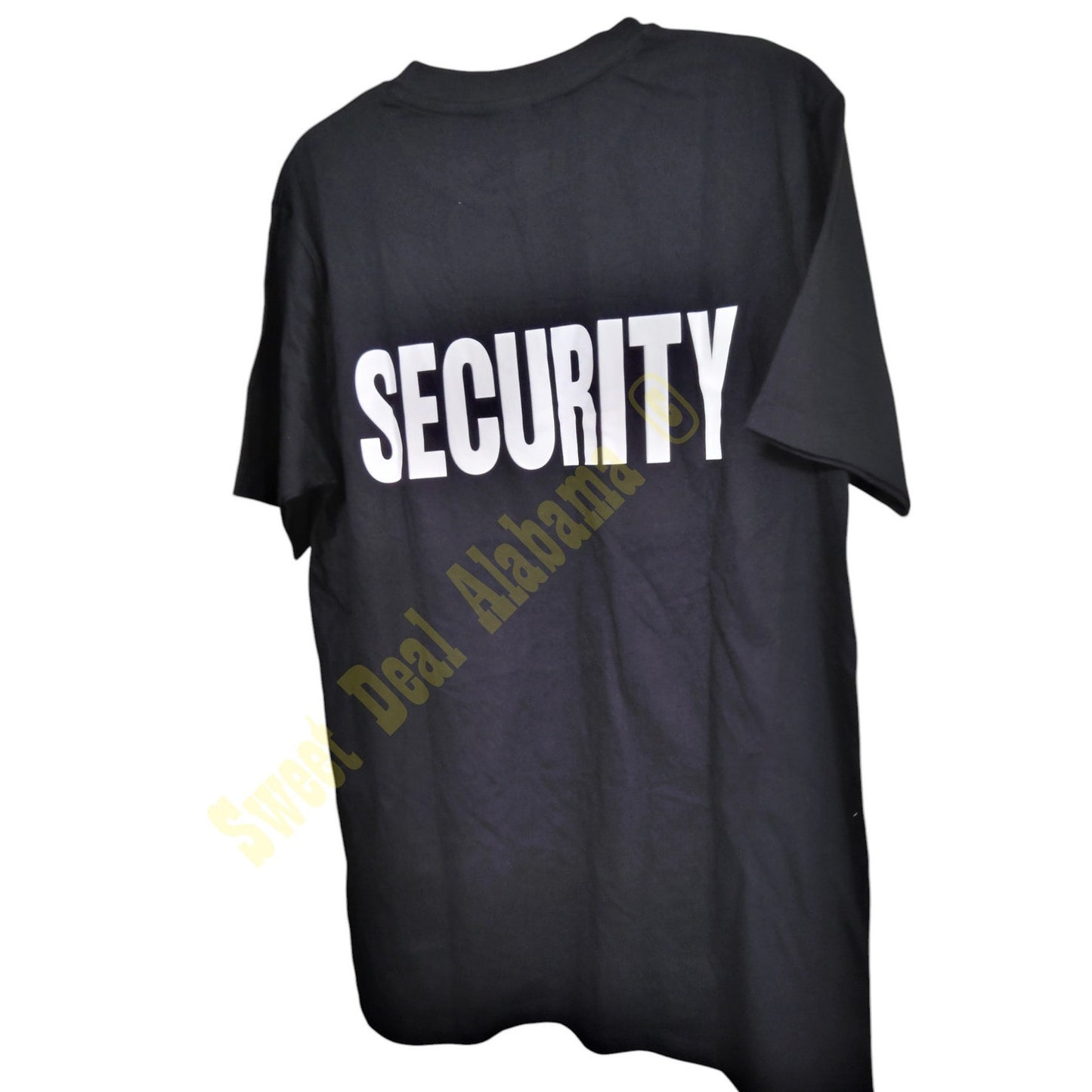 Pudala Black Tactical Shirt – Security – Short Sleeve, Size Small