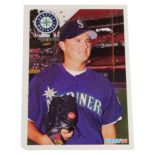 Erik Plantenberg, Seattle Mariners, #297, 1994 Fleer Baseball Collector's Card