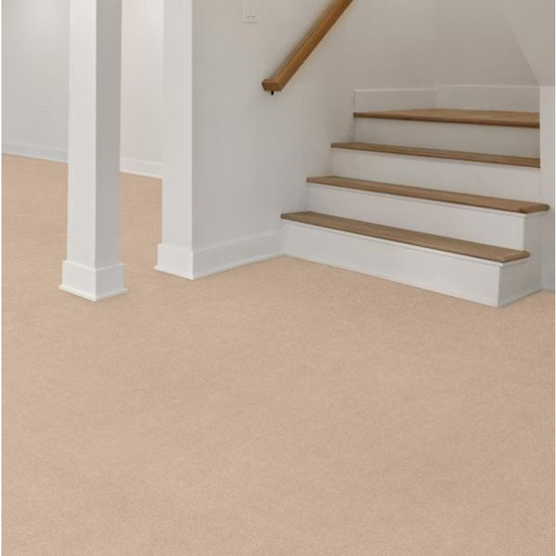 Asheville Rib Beige 18"x18" Peel & Stick Carpet Tile 27 sq ft Model 6067754200