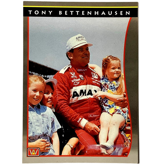 Indy Driver- Tony Bettenhausen #16, 1992 Indy Car World Series, Card #31, NM