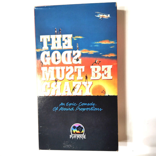 The Gods Must Be Crazy VHS 1986 Comedy Adventure N!xau Classic CBS/Fox Video