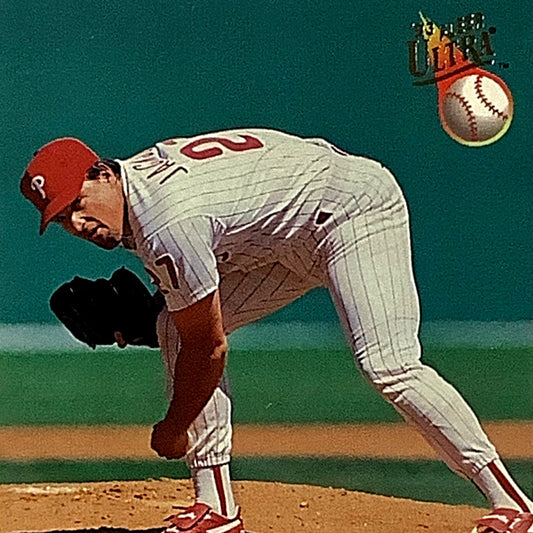 Danny Jackson, Philadelphia Phillies, MLB, Fleer Ultra Baseball 1993, #443, EX/NM