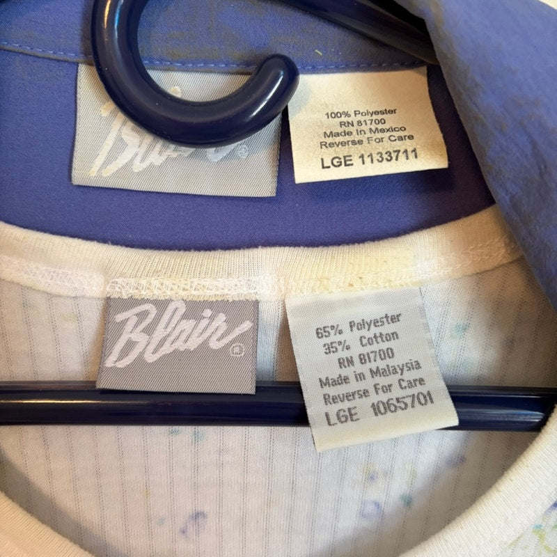 Blair Women's 3-Piece Lavender Tracksuit Set - Jacket, Tank, Pants Size L