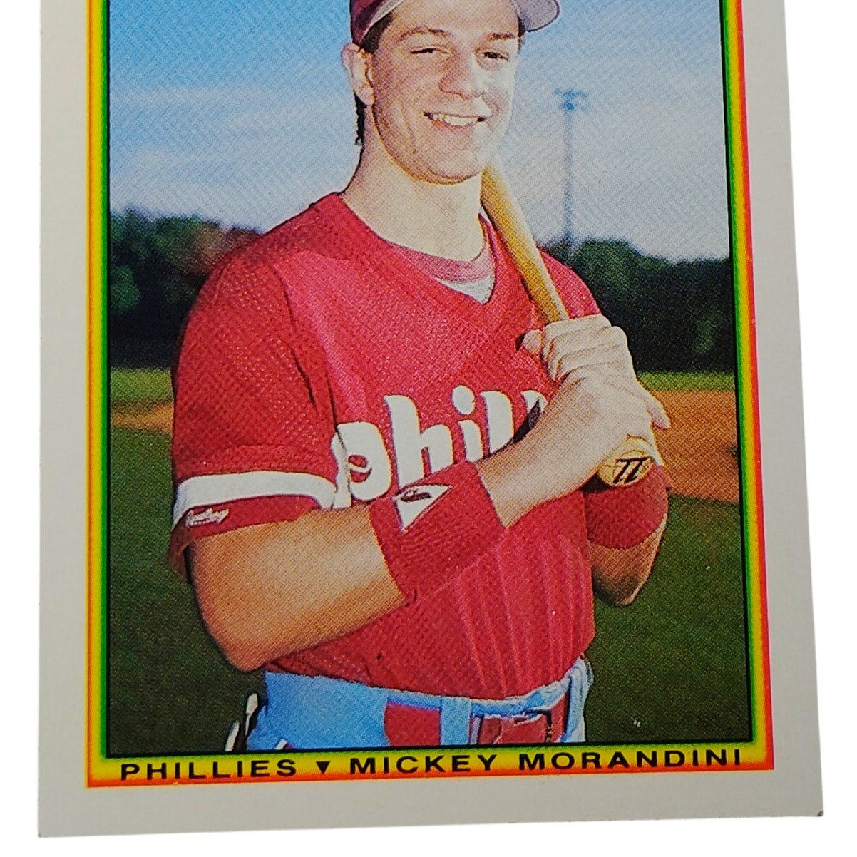1990 Bowman Mickey Morandini RC #153 Philadelphia Phillies 2B MLB Rookie Card