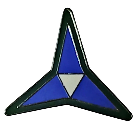 U.S. Army III Corps “Phantom Corps” Novelty Hat Lapel Brooch Pin, 1" × 1"
