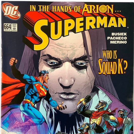 DC Comics, Superman #664, Aug 2007, NM 9.4