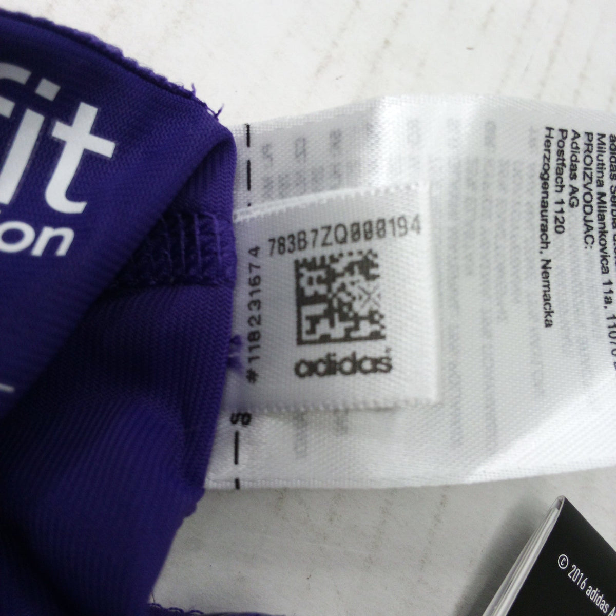 Adidas Techfit Climalite Padded Compression Arm Sleeve Purple LT Large Tall