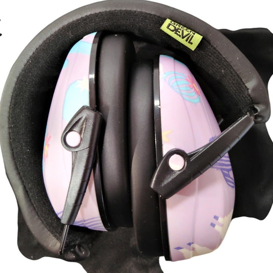 Green Devil Kids Noise Reduction Earmuffs Adjustable LW Foldable SNR 27dB