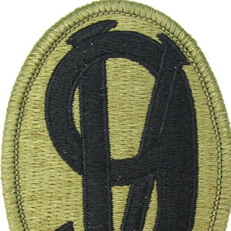 US Army 95th Infantry Division Patch Subdued OD 3‑1/8" × 2‑1/8" Sew‑On