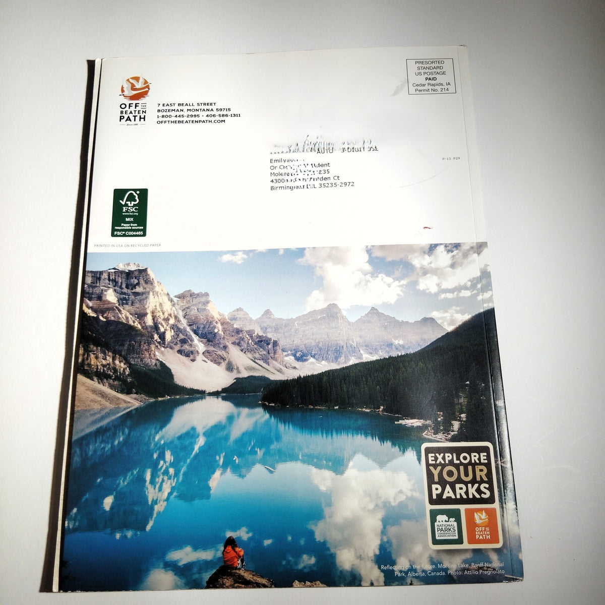 Off the Beaten Path 2017 Travel Book - National Parks & Small Group Tours