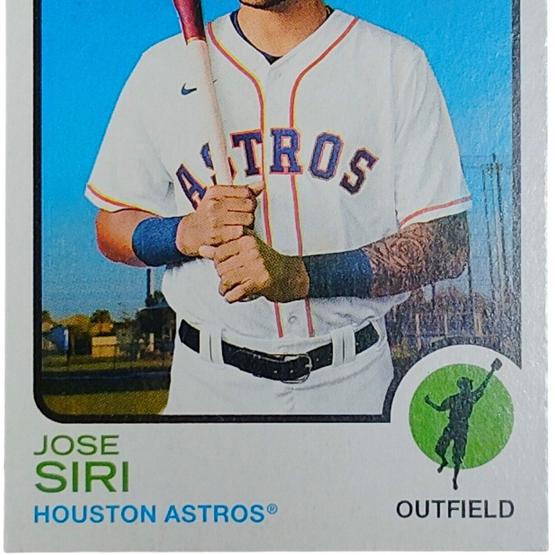 2022 Topps Heritage Jose Siri 256 RC Houston Astros Outfield Rookie VG/EX
