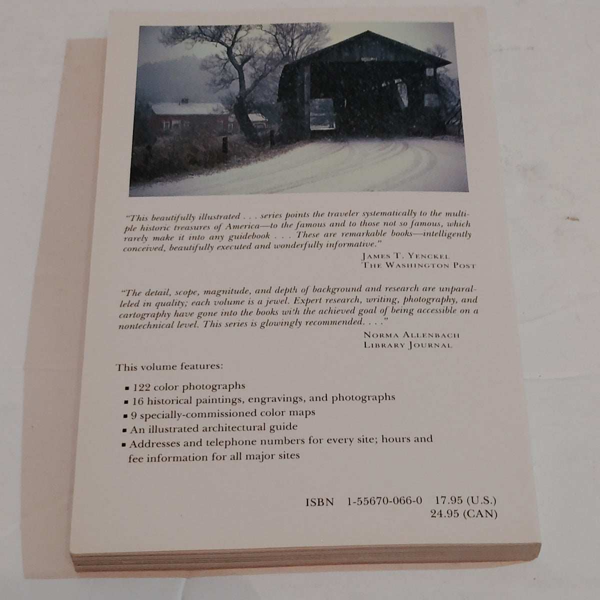 Smithsonian Guide to Historic America: Northern New England 1989 Softcover