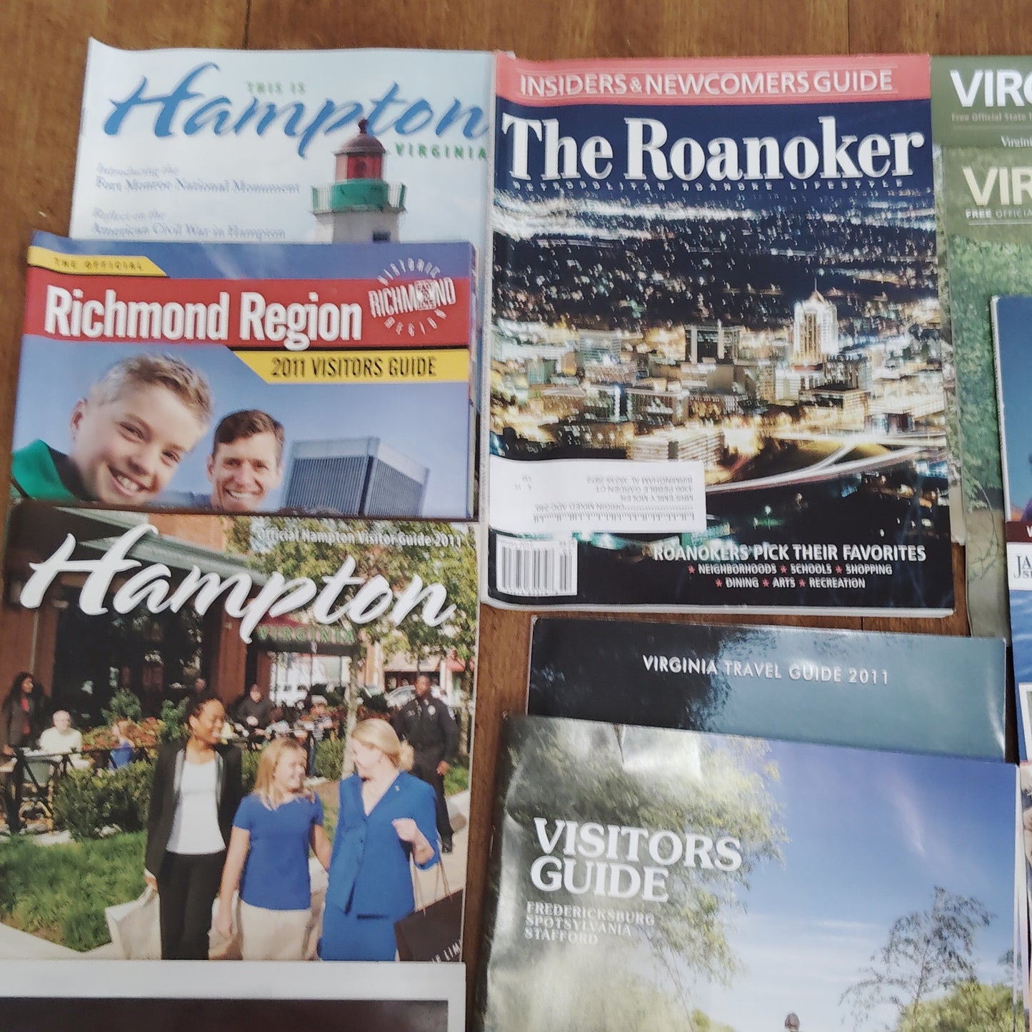 Virginia Travel Guide & Visitor Info Bundle 2011-2016 - Explore VA History