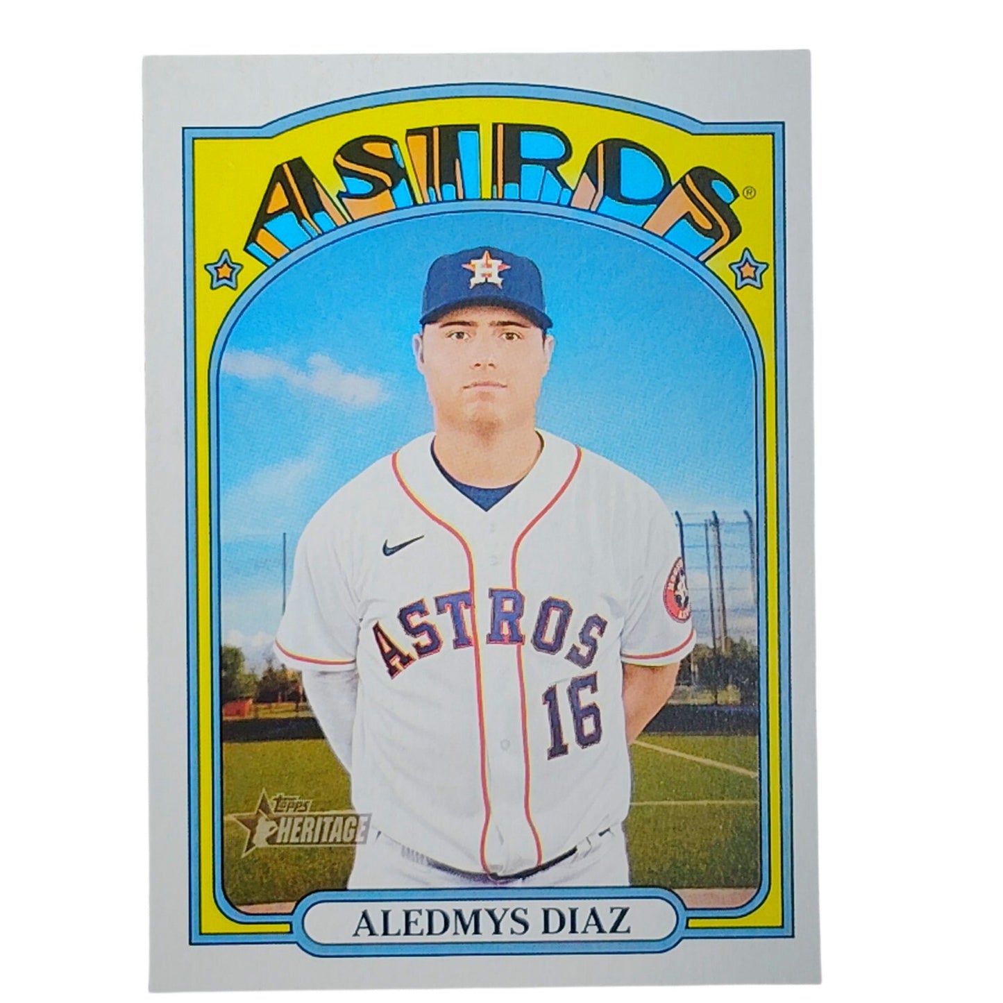 2021 Topps Heritage Aledmys Diaz 553 Houston Astros Utility Player VG/EX