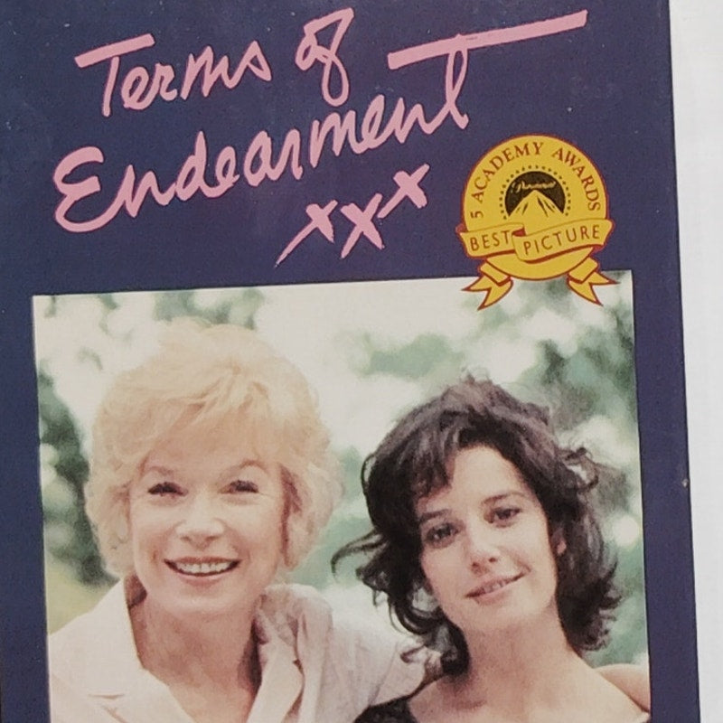 Terms of Endearment VHS 1983 Shirley MacLaine Classic Drama Vintage Movie Tape