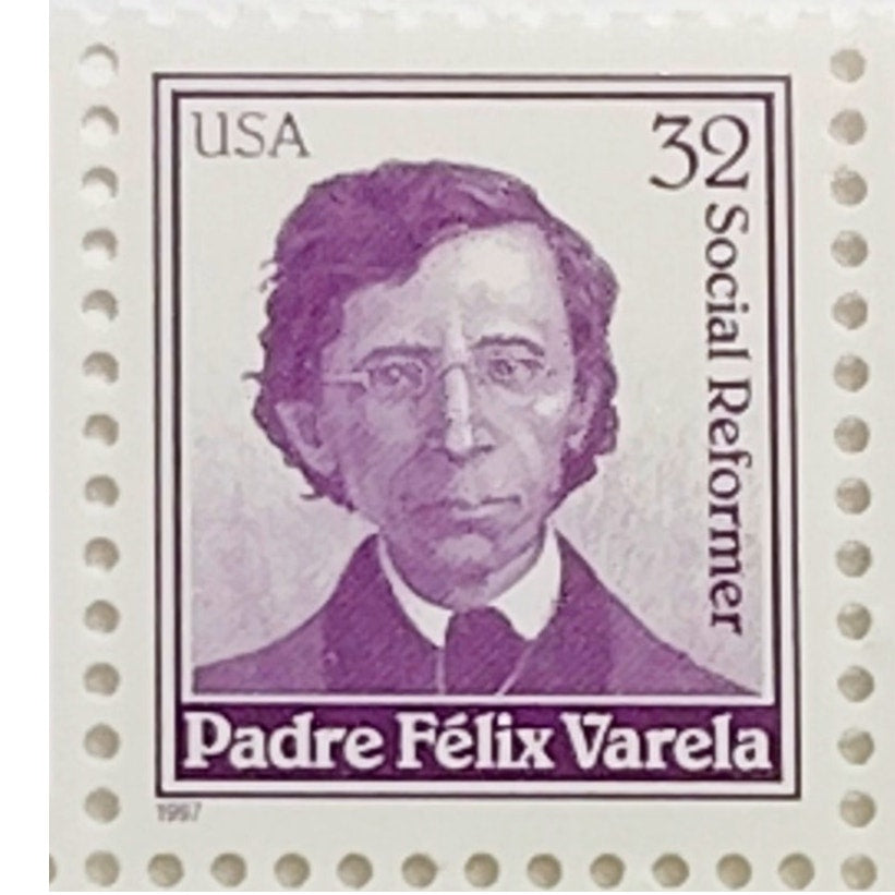 Block of 6 – 1997 USA 32¢ Padre Félix Varela MNH Scott 3166 Plate Block