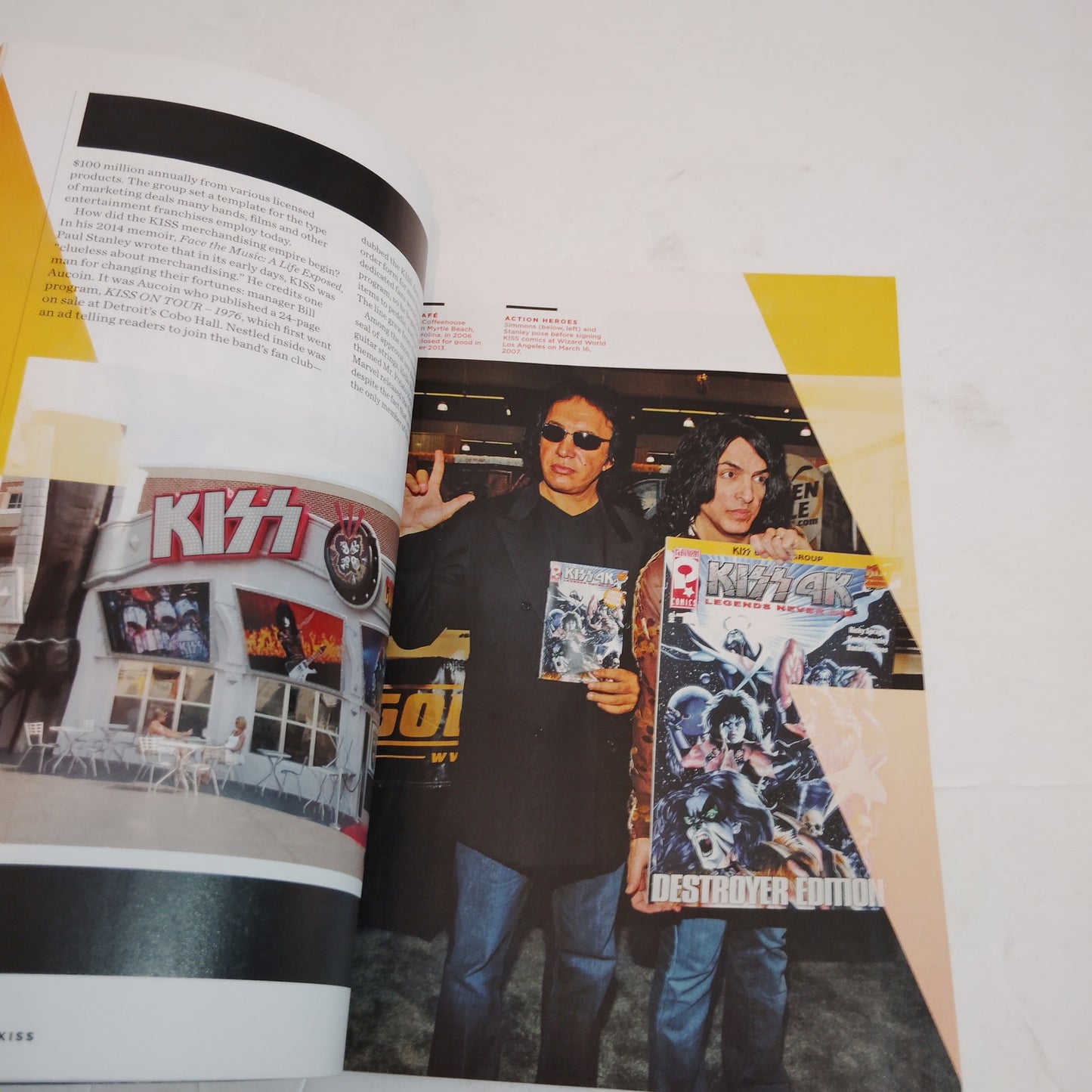 KISS 2023 Magazine: 50 Years of Rock's Greatest Showmen - Collector's Edition