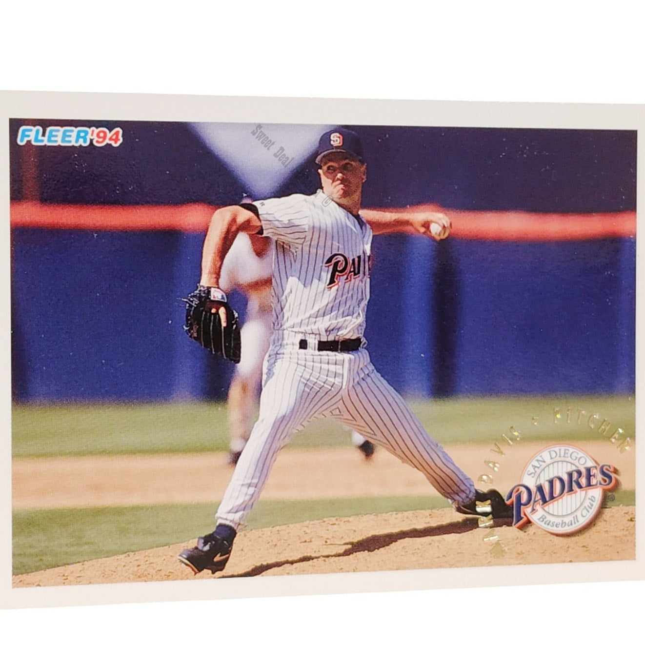 Mark Davis, San Diego Padres, #661, 1994 Fleer Baseball Collector's Card