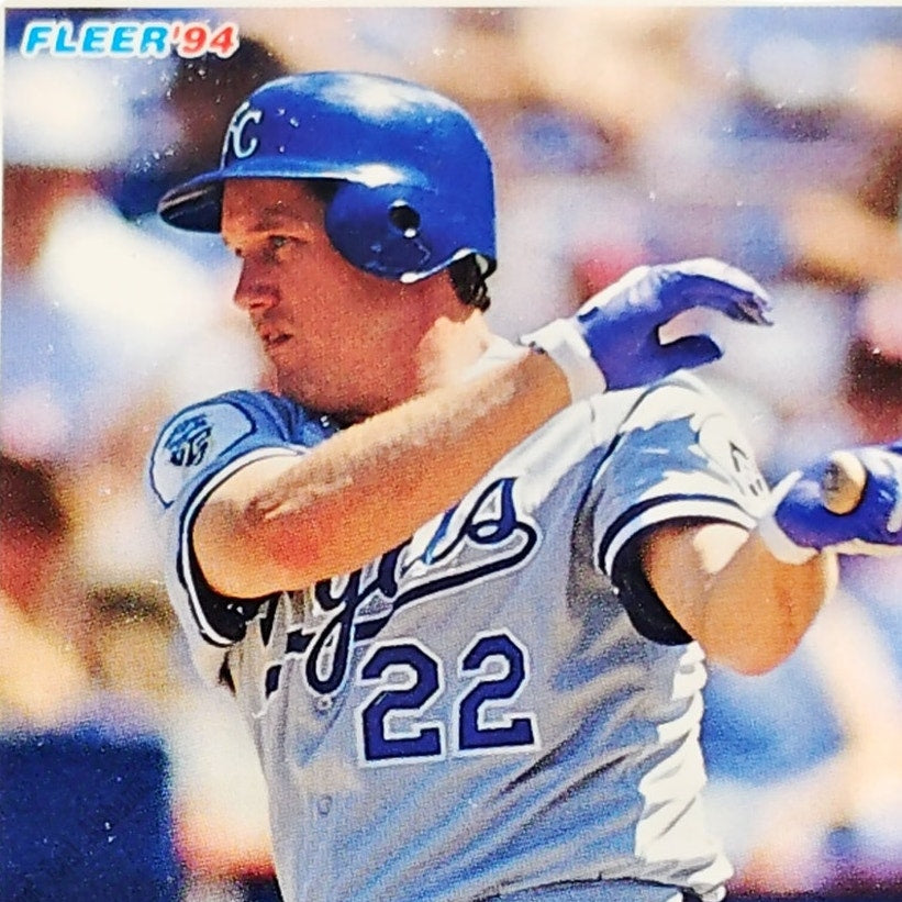 Kevin McReynolds, Kansas City Royals #168,  1994 Fleer Baseball Collector's Card