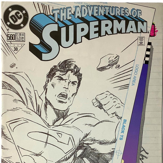 DC Comics, Superman #560, The Super Rivalry, Aug 1998, NM 9.4
