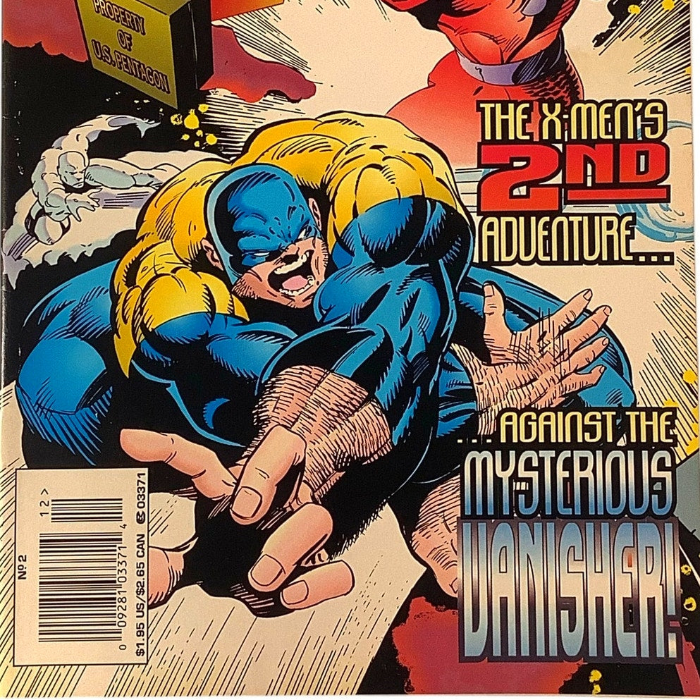 Marvel's Flipbook- Over the Edge (Dec 1995) Prof. Xavier & X-Men (Dec 1995)