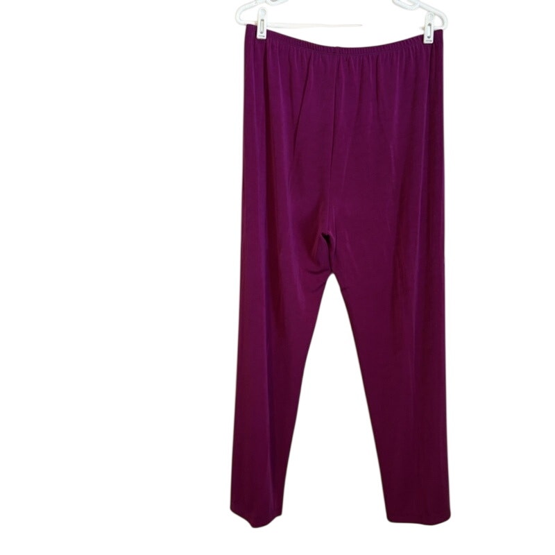 Draper's & Damon's L Pink Purple 3PC Tank Cardigan Pants Set Estate