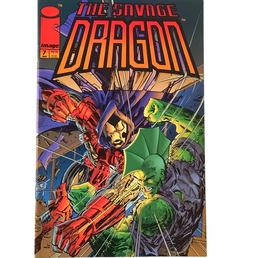 Savage Dragon, No.7, Jan 1994, Image Comics, NM+ 9.6