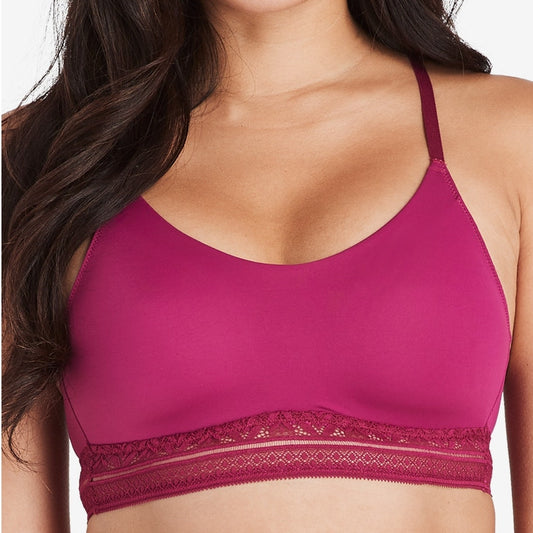 Bali Comfort Revolution Lace Wireless Bralette DF6594 – Deep Cerise – Medium