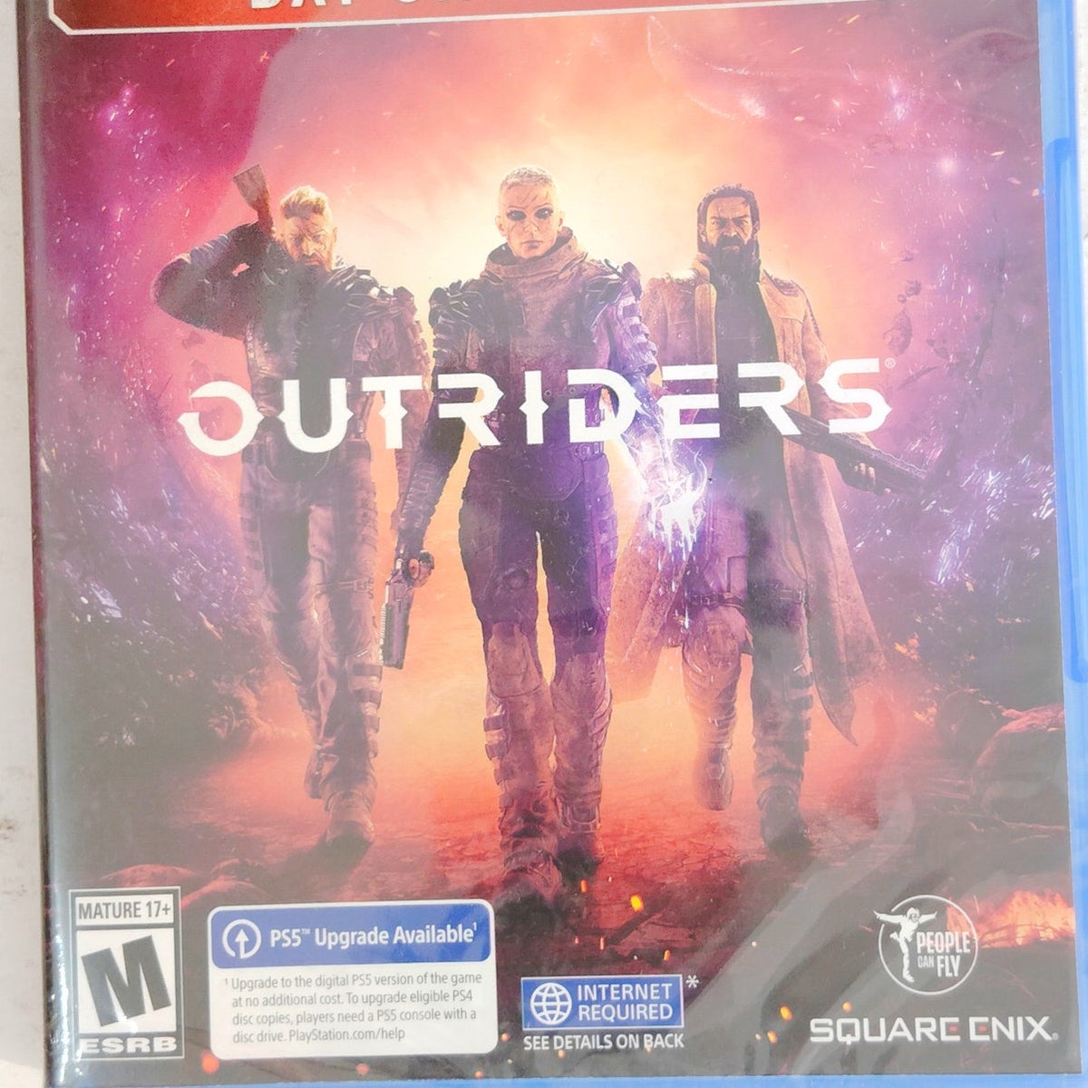 Outriders: Day One Edition PS4 Square Enix Co-Op RPG Shooter Hell's Rangers