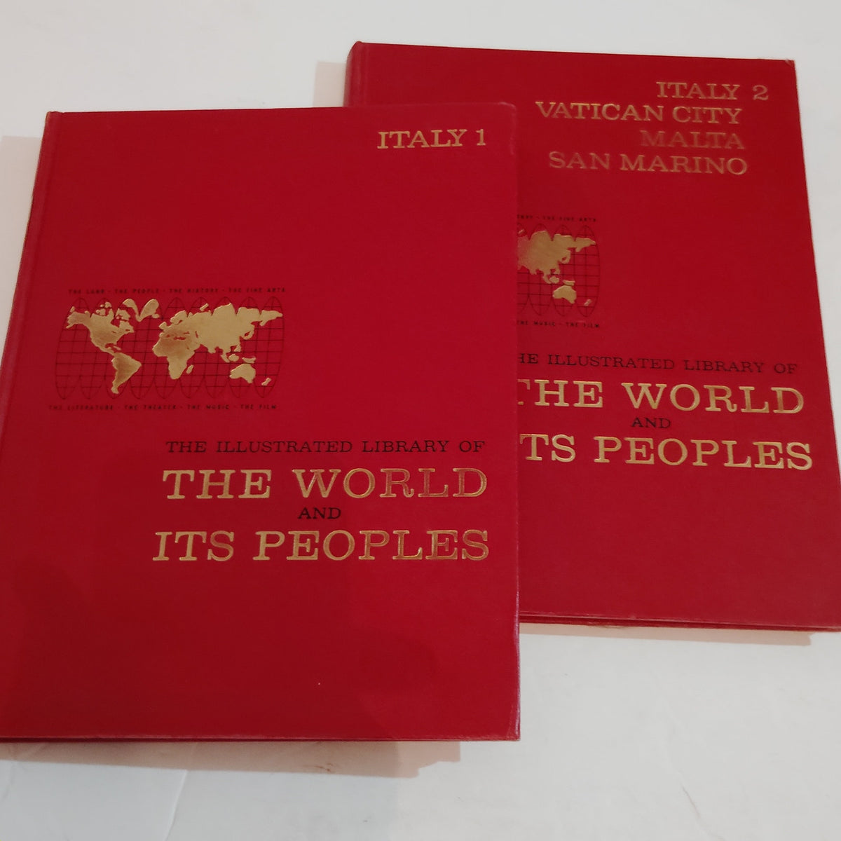 1964 The World and Its Peoples: Italy, Vatican City, Malta, San Marino Vol 1 & 2