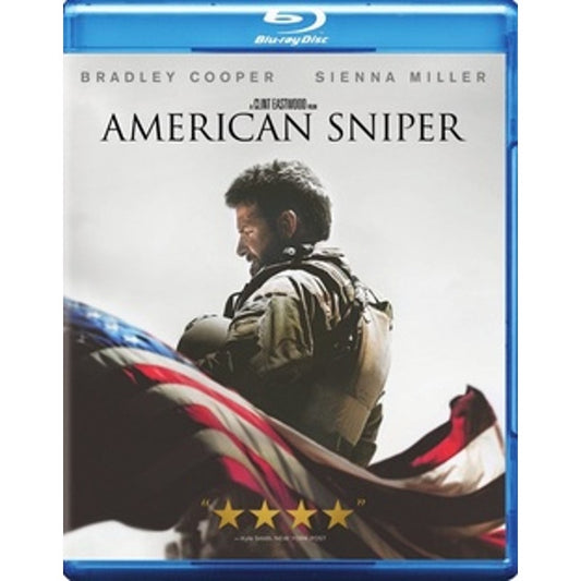 American Sniper - Blu-ray, 2014 War Drama, Bradley Cooper, Clint Eastwood, NIP