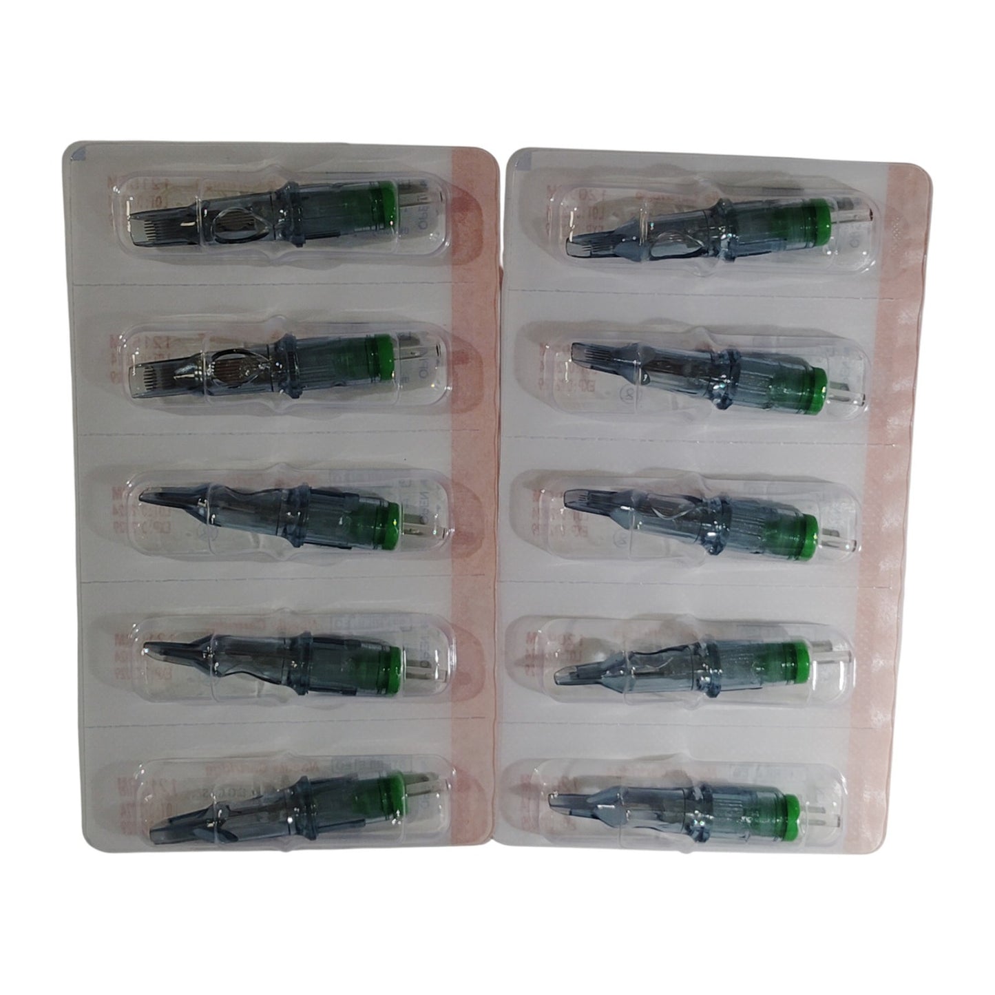Tattoo Needle Cartridge Set – 10 Types – 5 EA. – RL, RS, RM, M1  Exp. 7/2029  Makeup & Tattoo Supply