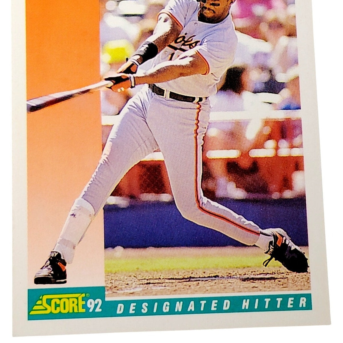 1992 Score Sam Horn #290 Baltimore Orioles First Baseman MLB Baseball NM
