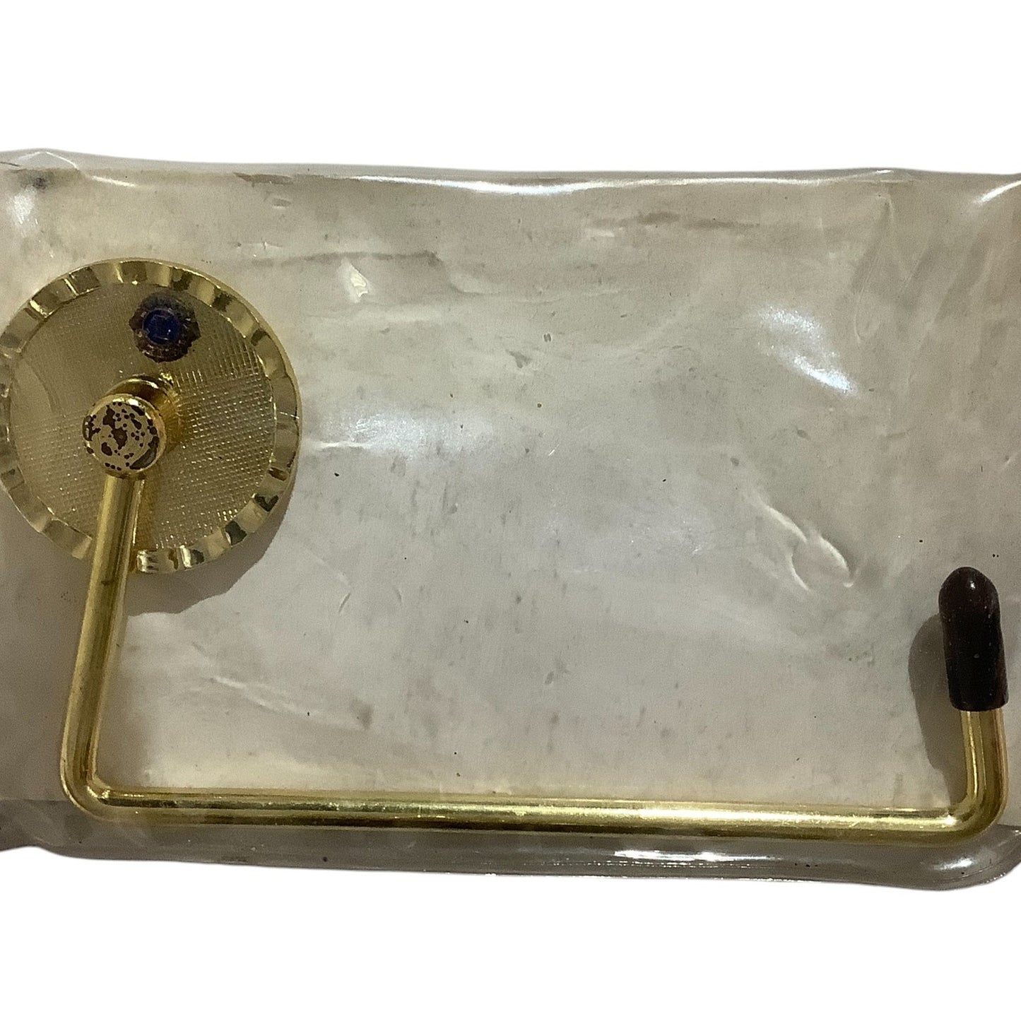 Vintage Lions Club International Ladies Tabletop Purse Holder w/ Vinyl Pouch