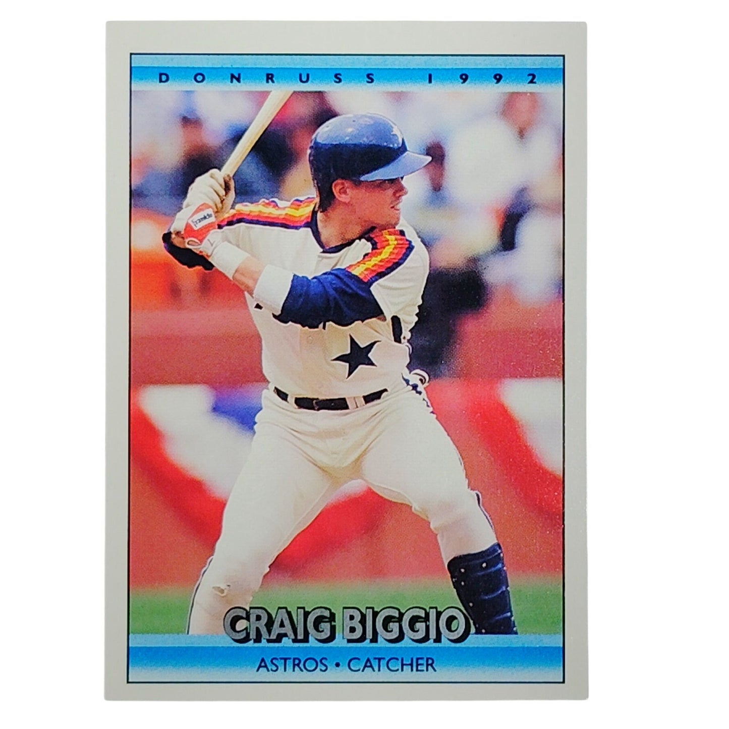 1992 Donruss #75 Craig Biggio Houston Astros Catcher - VG/EX