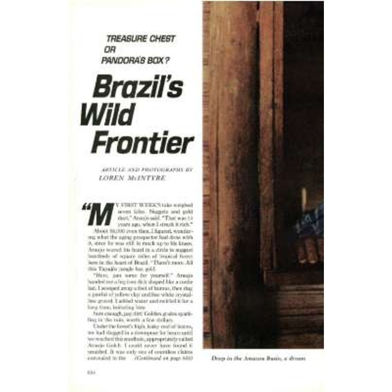 National Geographic Magazine NOV 1977, Kauai, Brazil, Europe, Montenegro, Eskimo