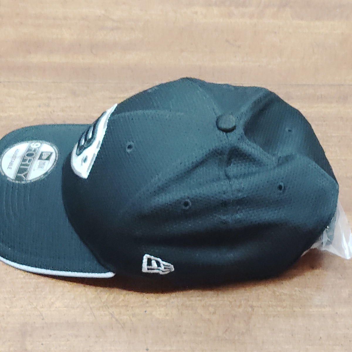 Birmingham Iron AAF New Era 9FORTY Adjustable Hat Black Silver NWT