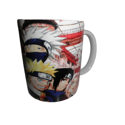 New Naruto and Friends Anime 12 oz. Mug- Free Shipping