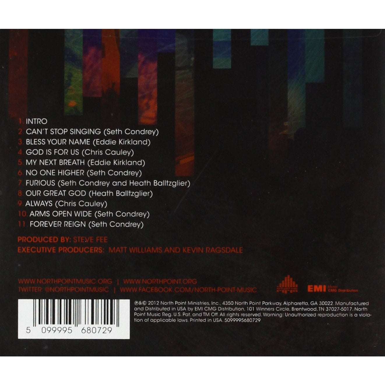No One Higher, Northpoint Music, NIP, Producer Matt Williams & Kevin Ragsdale