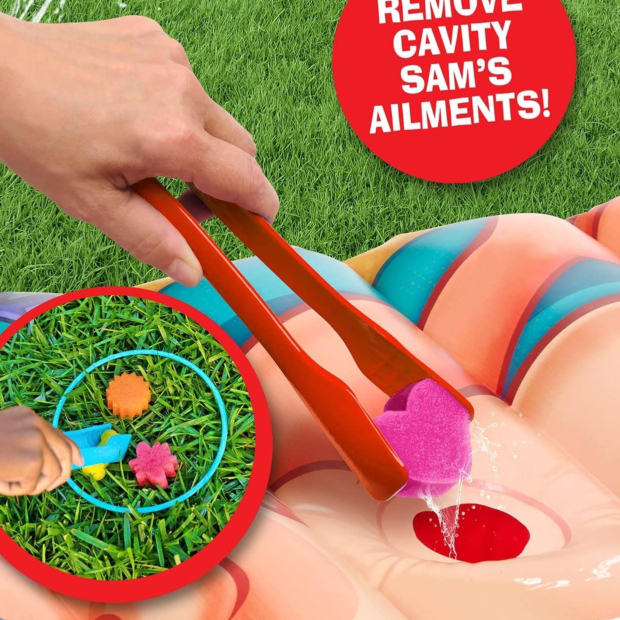 Hasbro Operation Splash Game – Family Game for Your Yard – More Water, More Fun!