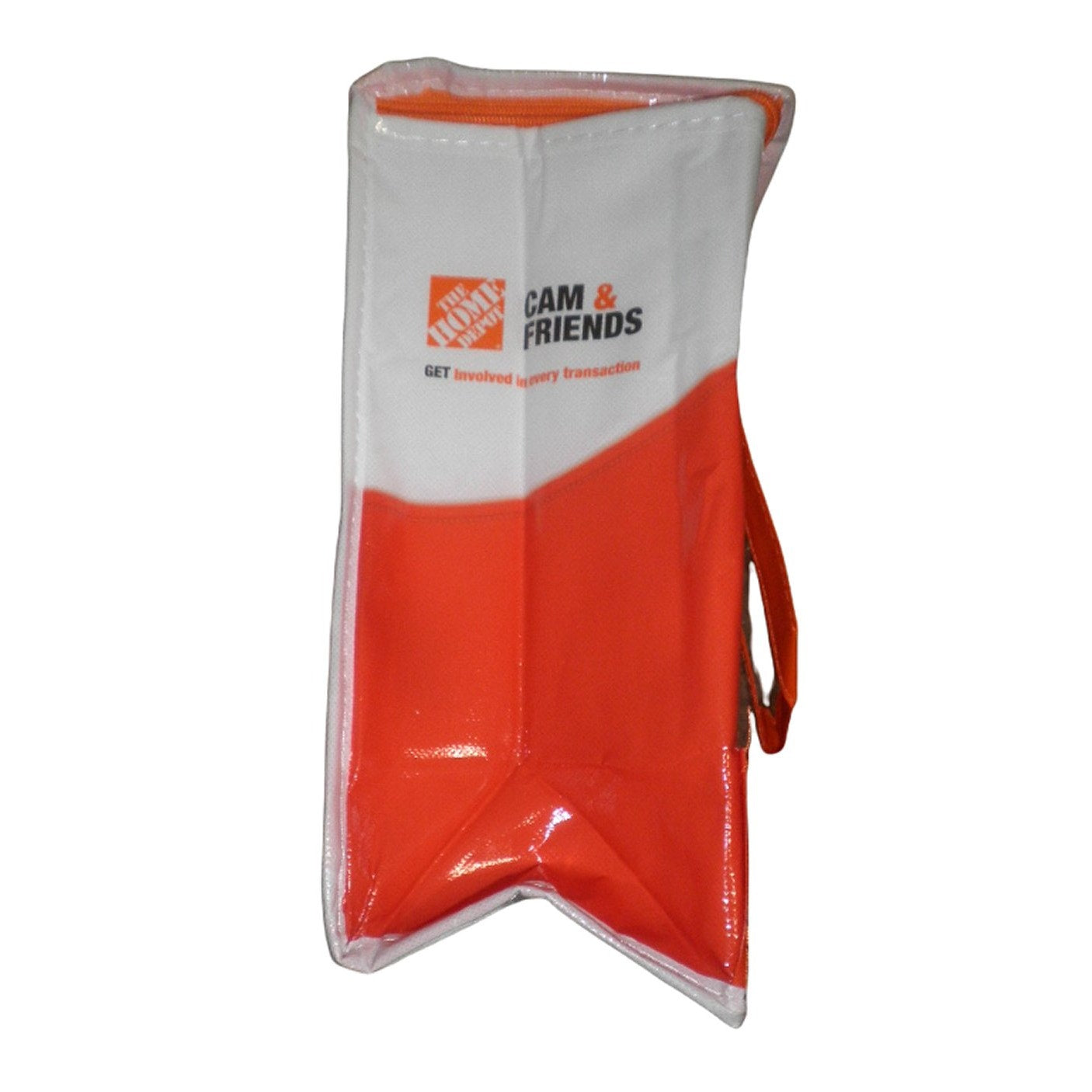 Insulated Lunch Bag, Zipper Closure, 12x10x6 inches, For 6-Pack, Lunches, Snacks