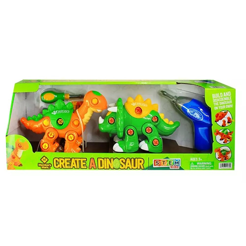 Create-A-Dinosaur Building Set for Years 3+, 61 piece set, Free Shipping